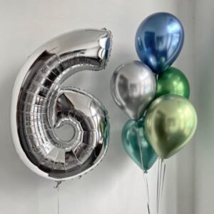 1 favourite number balloon