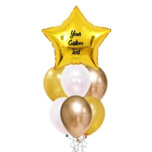 Gold custimized bouquet