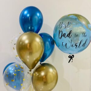 Best Dad balloon bouquet