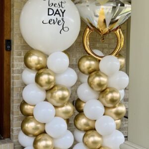 2 tower Giant balloon and giant ring