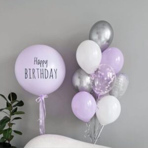 purple giant balloon with customized