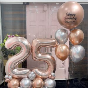 Customized age balloon